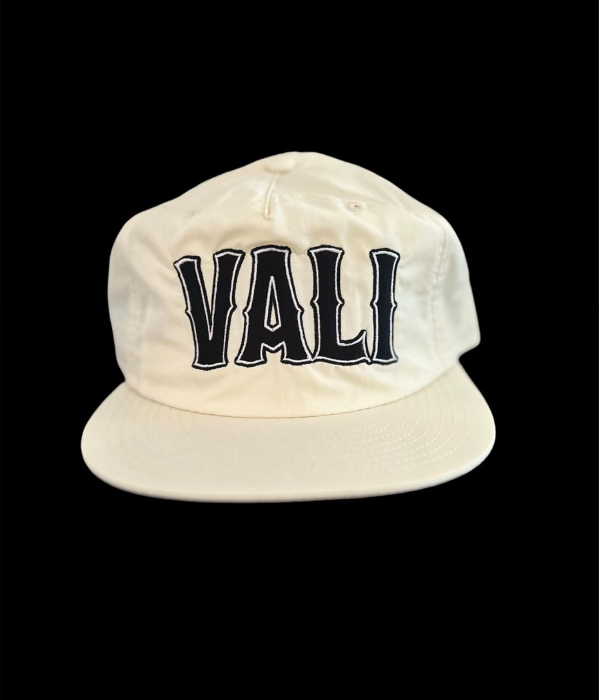 VALI Surf Cap (Black and White)